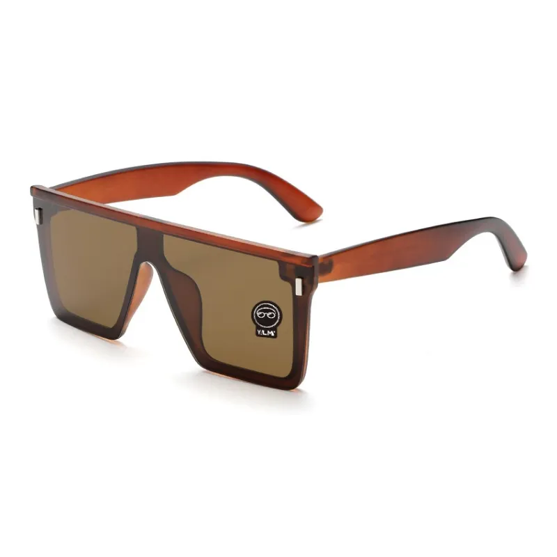 YALMY TR/Memory Plastic Square Sunglasses Men's-9