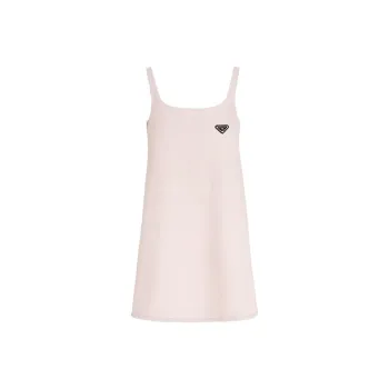 PRADA SS22 Denim Short Skirts Women's Pink