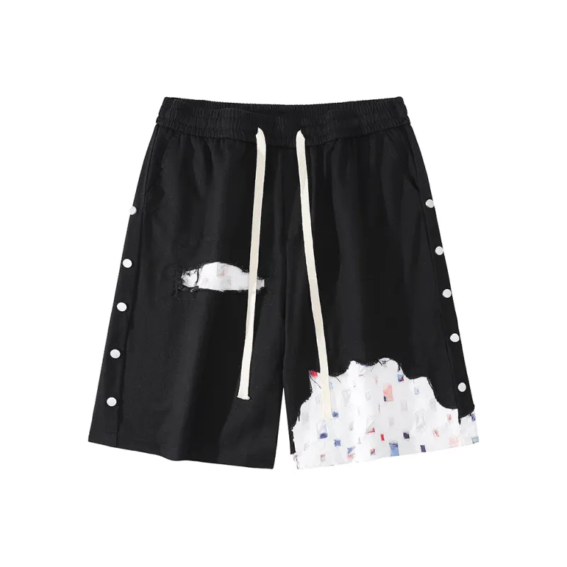 RASHOMONG Casual Shorts Unisex-2