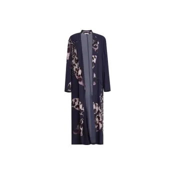 DRIES VAN NOTEN Coat Women's Marine Blue