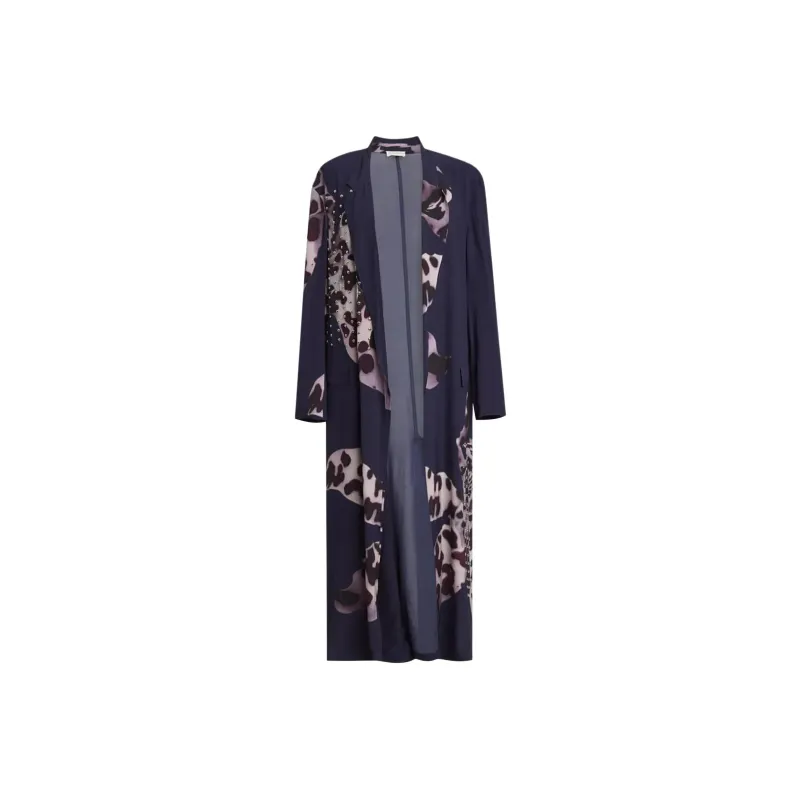 DRIES VAN NOTEN Coat Women's Marine Blue-0
