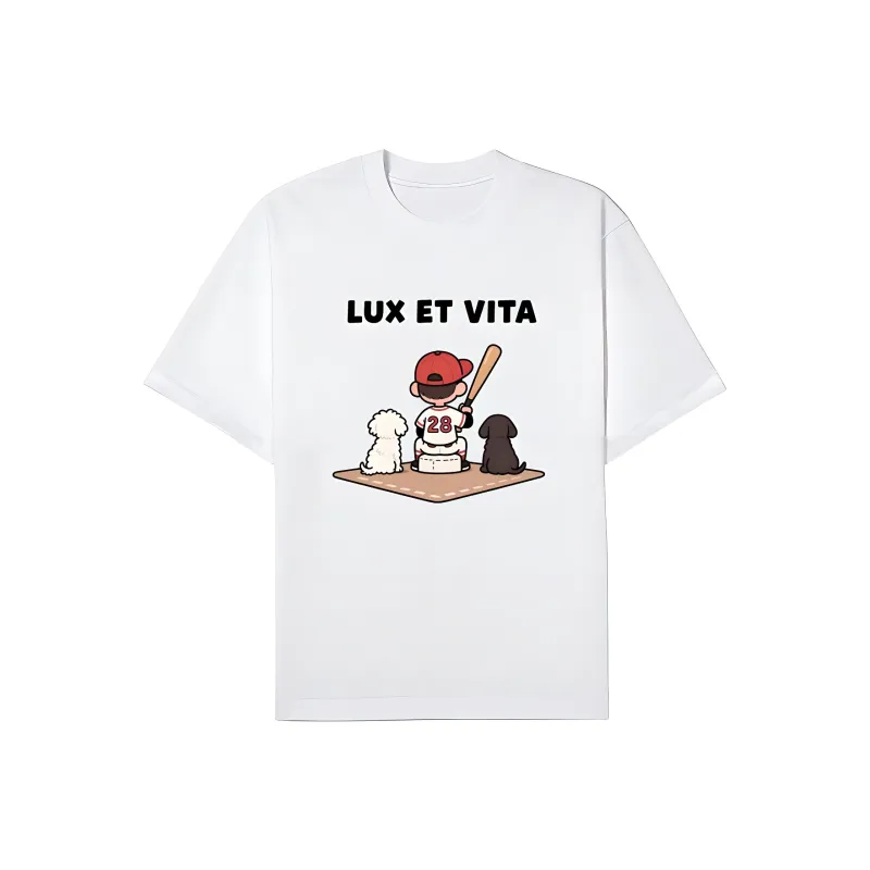 LUX ET VITA Summer T Shirt Unisex-0