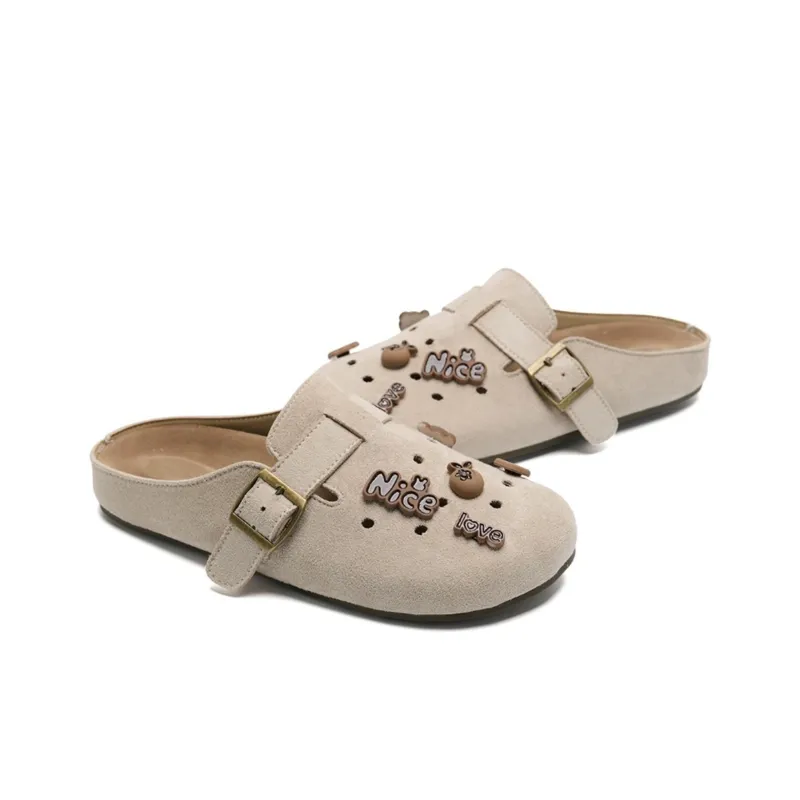 CLEARTASTE Quiet Slip Resistant Closed Toe Slippers Women's-4