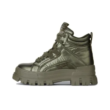 Buffalo Anti Slip Wear Resistant Mid Top Casual Shoes Women's Green