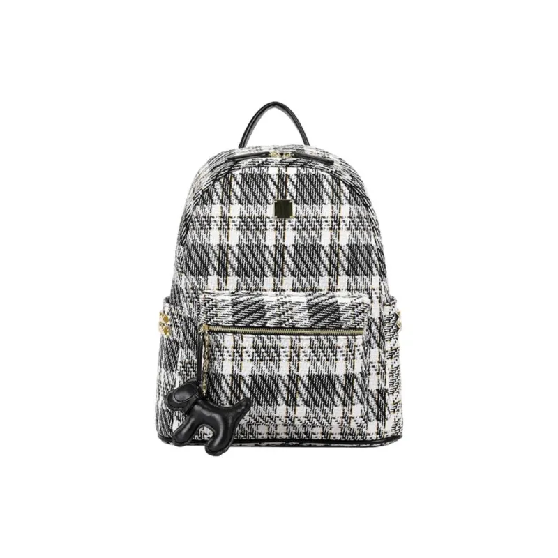 Yalu Canvas Backpack Regular Women's Black/Blue-0