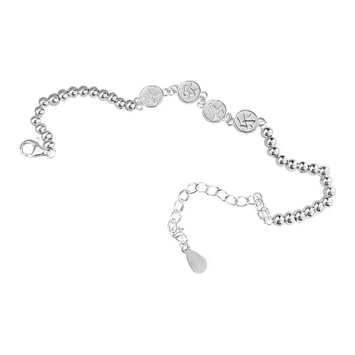 AITAO 999 Fine Silver Pure Silver Bracelets Women's