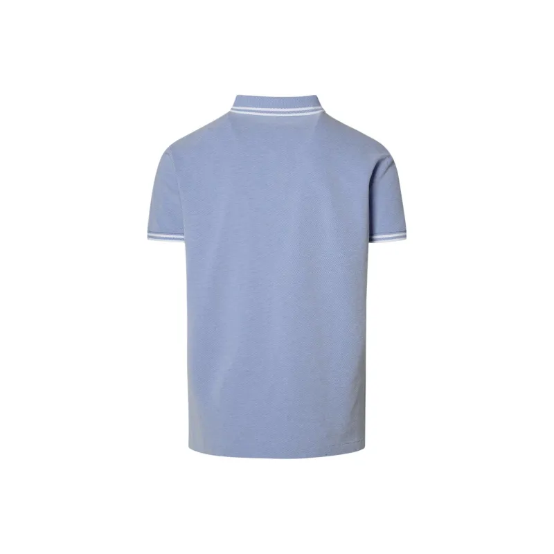 Polo Ralph Lauren Striped Edge Pique Short Sleeved Polo Shirt-1