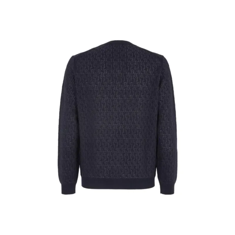 FENDI Knitwear Men Blue-1