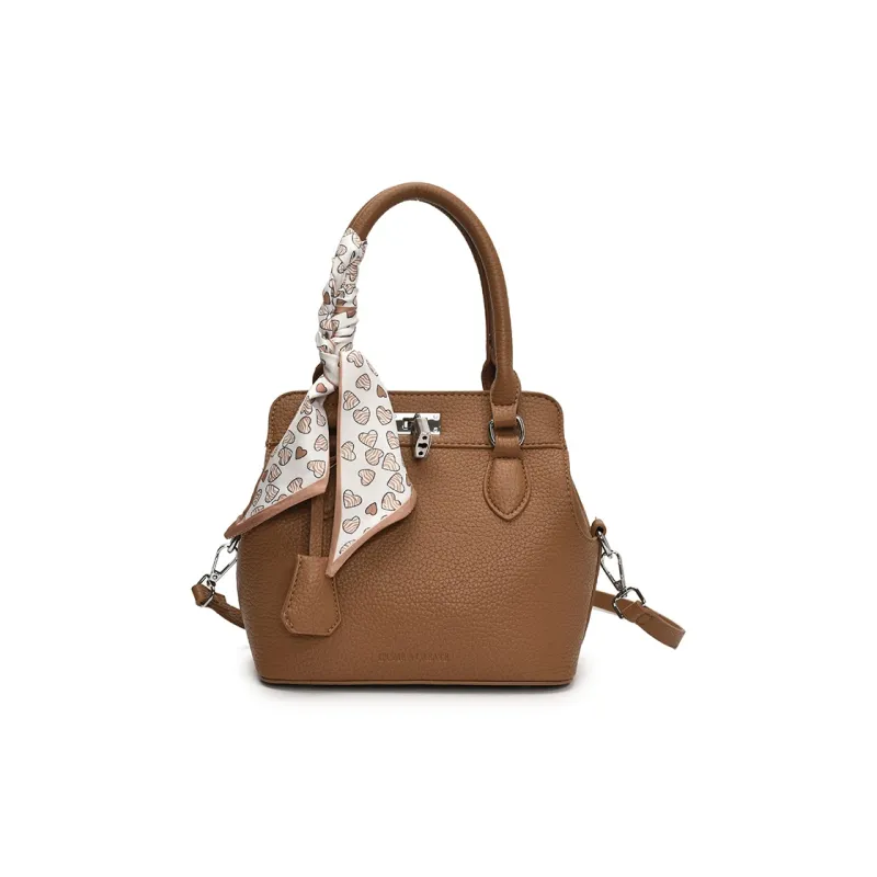 Yalu PU Shoulder Bag, Crossbody Bag, Handbag Women's Brown/Light Gray/Yellow/Blue/White/Black-0
