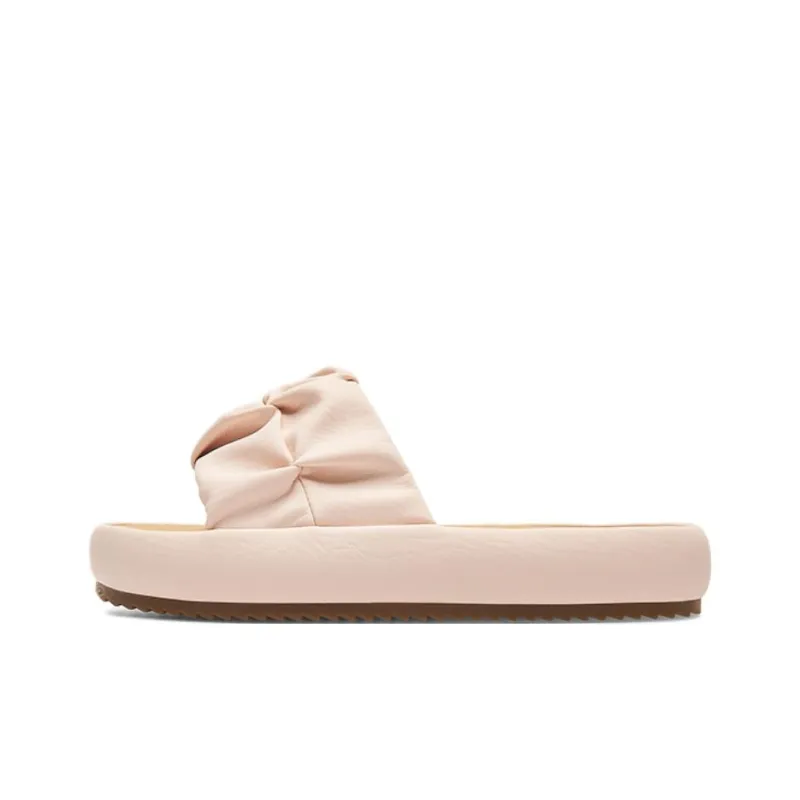 AGSDON Slide Slippers Women's Beige/Pink/Yellow-7