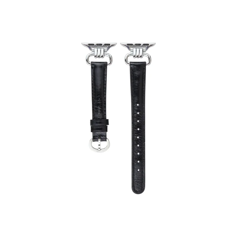Wei Xin Apple Compatibility Watch Band Cowhide Leather Material-7