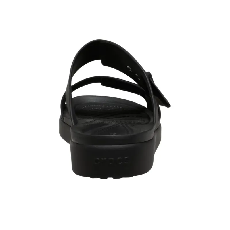 Crocs Brooklyn Abrasion Resistant Slide Slippers Unisex Black-4
