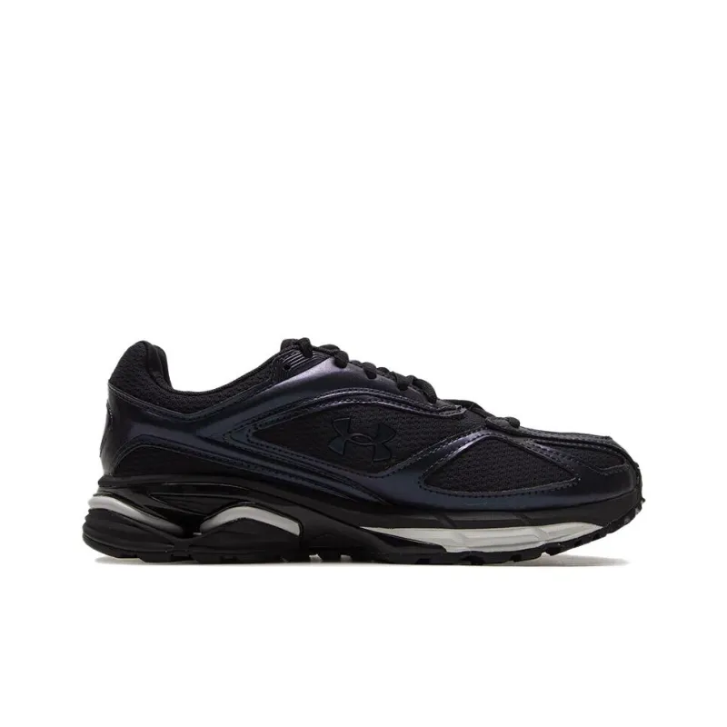 Under Armour HOVR Apparition Slip Resistant And Breathable Low Top Casual Running Shoes Unisex Black-1
