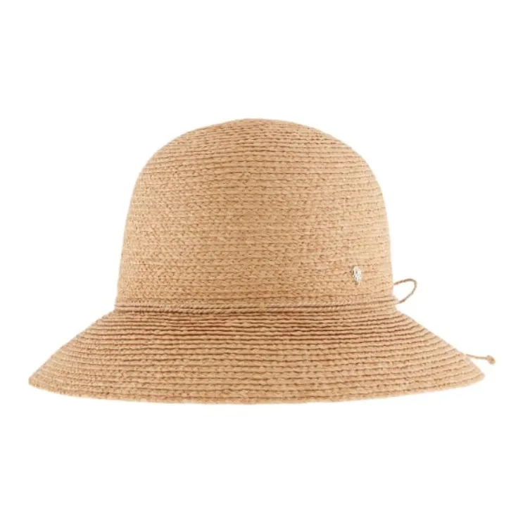 HELEN KAMINSKI Raffia Bucket Hats Unisex Beige-0