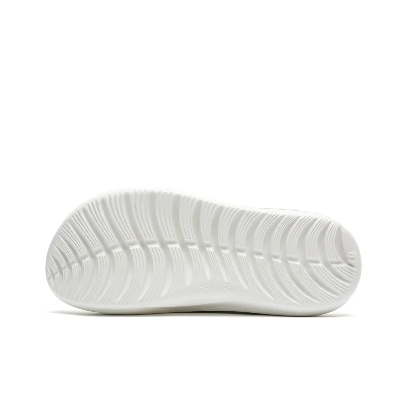KELME Slip Resistant Abrasion Resistant Slide Slippers Unisex White Yellow-3