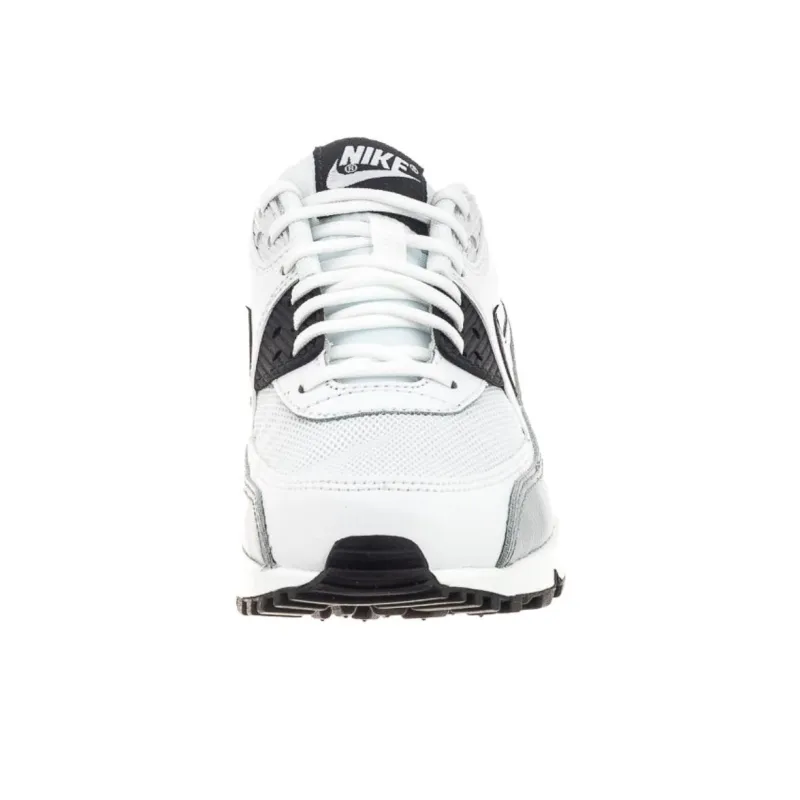 Nike Air Max 90 Anti Slip Wear Resistant Low Top Running Shoes Women's Black-4