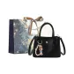 Black+Charm+Shopping Bag