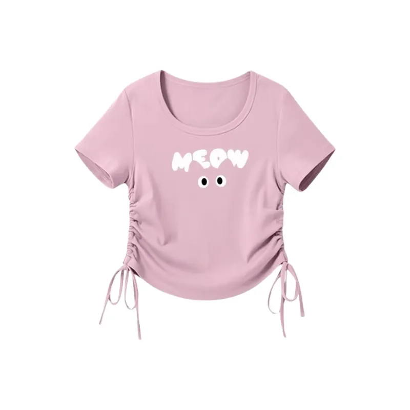 Cotton Gene Set in Sleeve T Shirt Women's-0