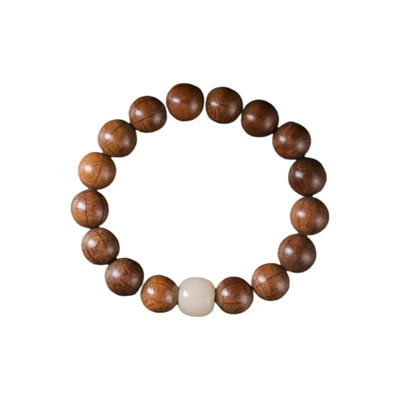 HANCANG Zabelia Biflora Wooden Bracelets Unisex-5