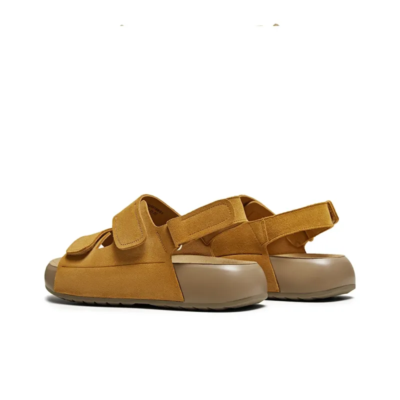 PT'SON Beach Sandals Women's Brown-9