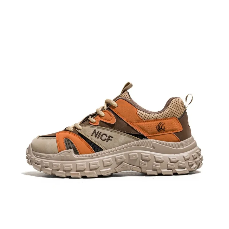 Animal Claws Anti Slip And Wear Resistant Height Increasing Low Top Chunky Sneakers Men's-3
