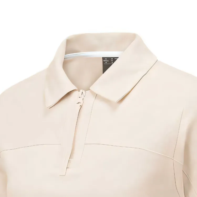 Skechers Mountain And Wild Outdoor Series Polo Shirt Women's Egg White-2