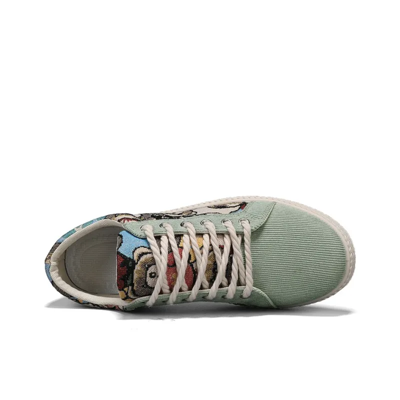 LONGDUIZHANG Slip Resistant Cushioning Abrasion Resistant Lightweight Breathable Low Top Skateboard Shoes Men's-9
