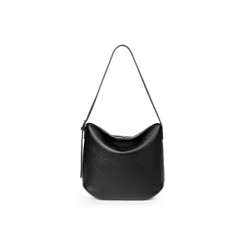 Teenmix Cow Leather With Synthetic Leather Shoulder Bag Women's Black/Ecru/Sky Lake Blue/Custard