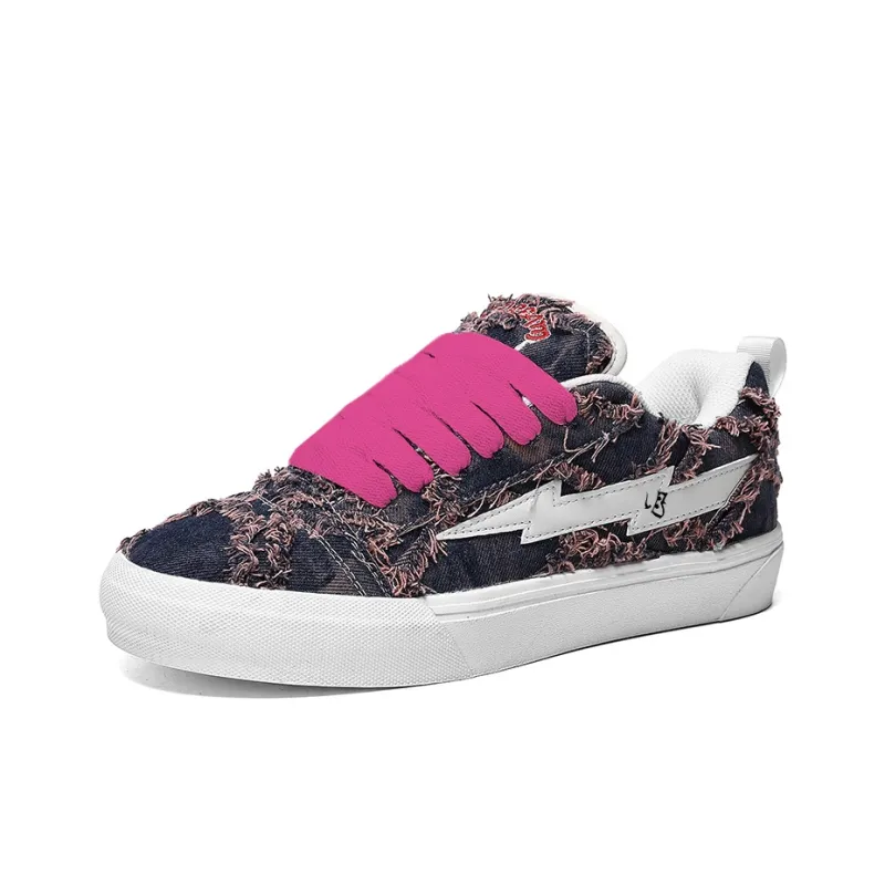 DUEPLAY Coverage, Impact Resistance, Abrasion Resistant, Balance, Breathable Low Top Skateboard Shoes Unisex-1