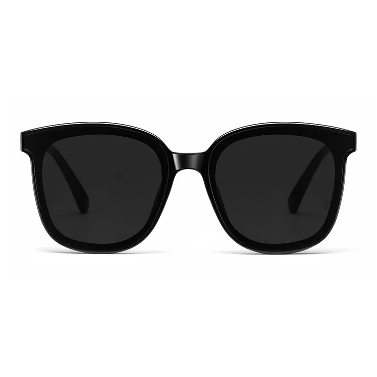 Wood Premium PC Square Sunglasses Unisex-12
