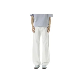 SIL VITIN Casual Pants Unisex White