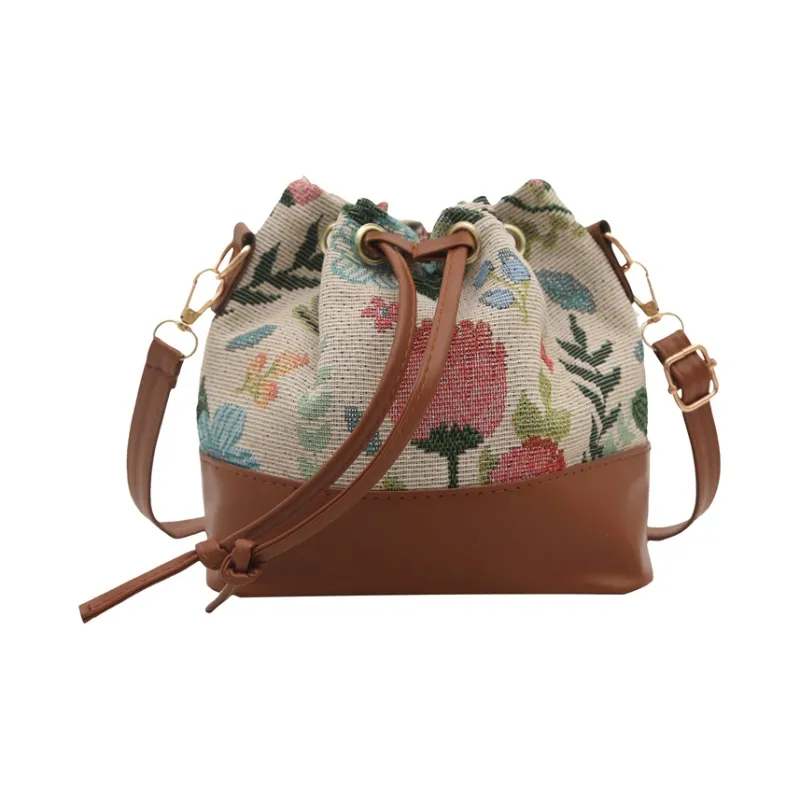 HCXK PU Crossbody Bag, Shoulder Bag Women's White/Black/Khaki/Brown-18