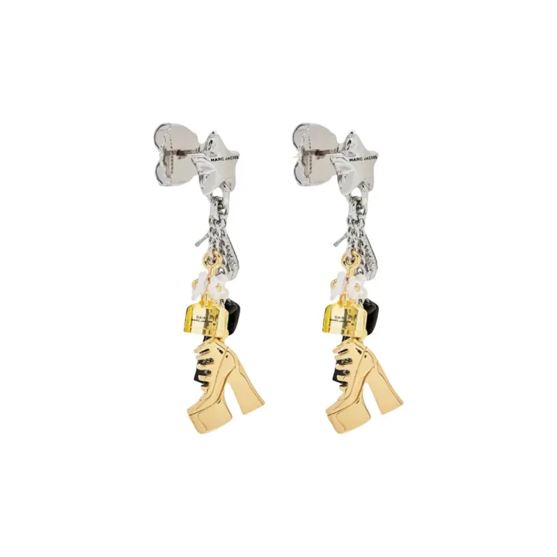 MARC JACOBS The Mini Icon Charm Earrings-1