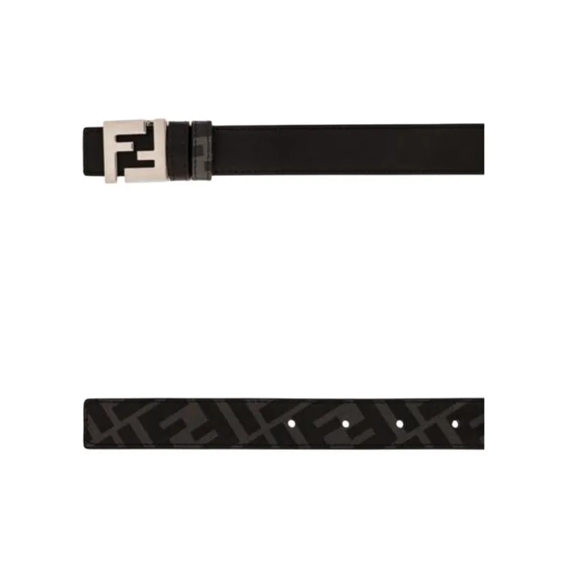 FENDI Squared Ff Reversible Belt-3