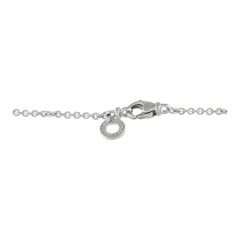 BVLGARI Ingot Bar 18K White Gold Necklace-1