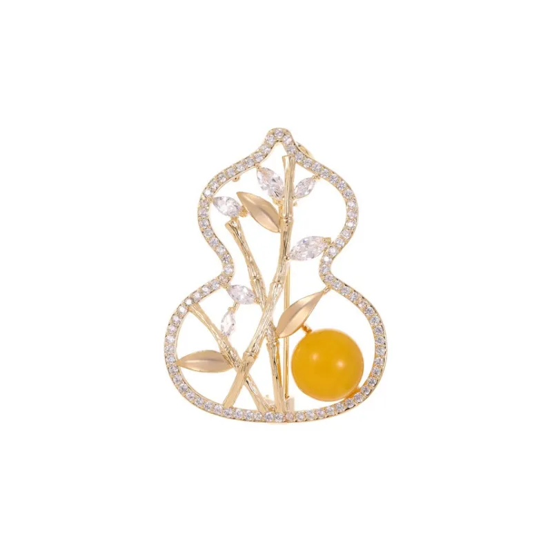 Yamaichi Maru Eco Friendly Copper Brooches Women's-0