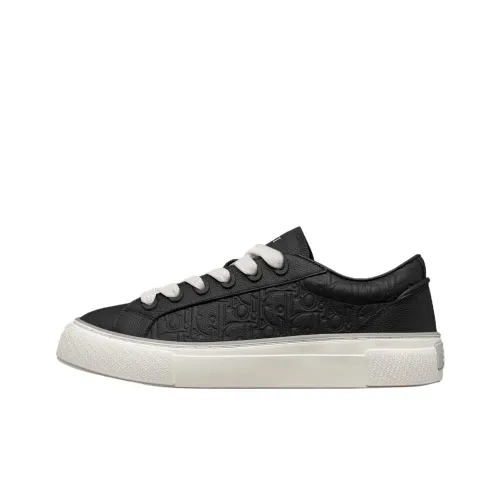 DIOR B33 Spin Low Top Skateboard Shoes Men's Black