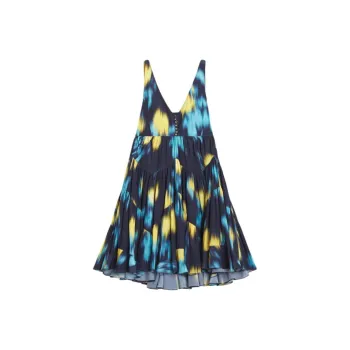 Lanvin Charmeuse Mini Dress