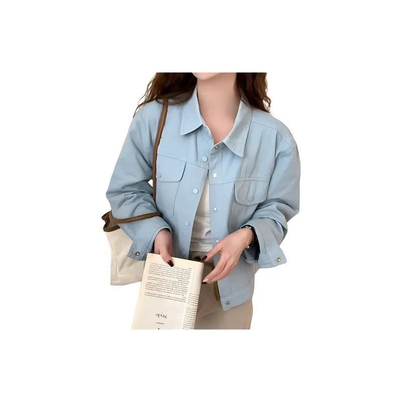 ERIRI Cropped Coats Women's-7