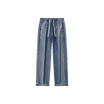 SNOW FLYING Jeans Unisex Light Vintage Blue