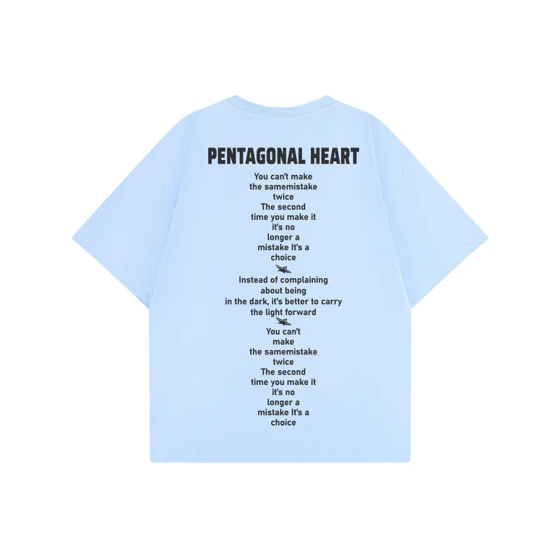 PENTAGONAL HEART T Shirt Unisex-35
