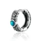 Water Ripple Hoop Earrings (Single)