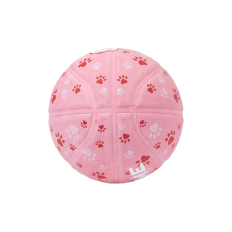 KELME Rubber Basketball Pink Size 5 Ball Training Competition Kids'-2