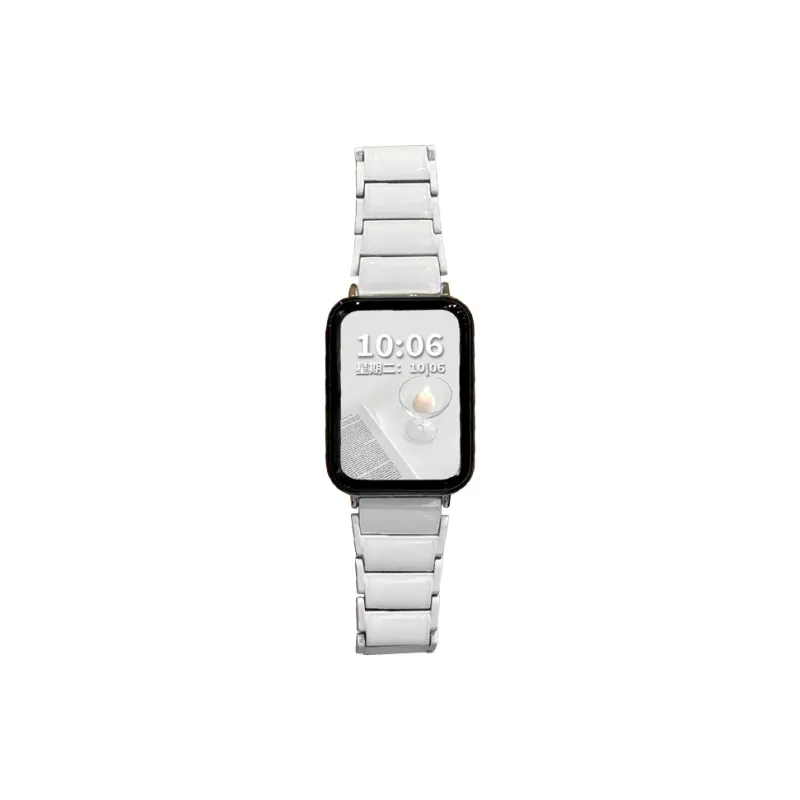 CHUANGYIDA Watch Band Xiaomi Red Beige Compatibility 13 18cm Ceramic Material-0