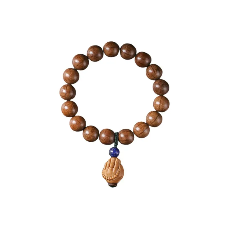 HANCANG Zabelia Biflora Wooden Bracelets Unisex-0