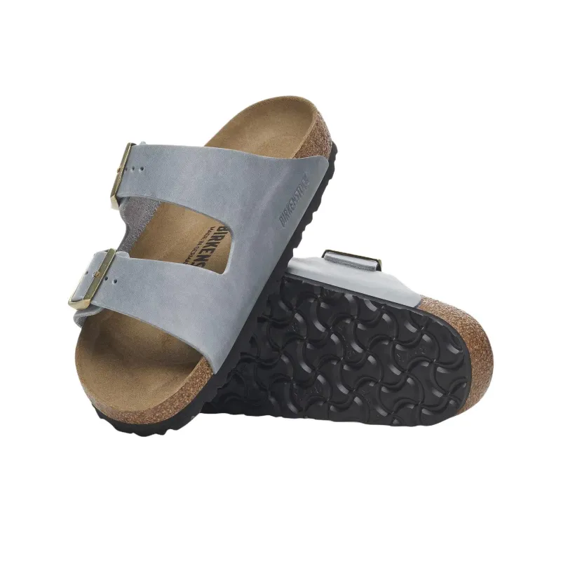 Birkenstock Arizona EVA Abrasion Resistant Slide Slippers Women's Gray Regular Loose Fit-4