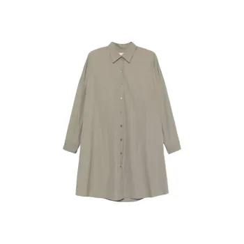 DRIES VAN NOTEN Short Sleeved Dress Women's Gray