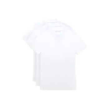 PRADA T Shirts Men 3 Pack White
