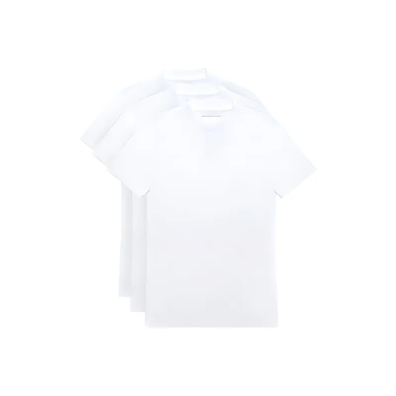 PRADA T Shirts Men 3 Pack White-0