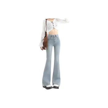 YINLEI Jeans Women's Light Blue